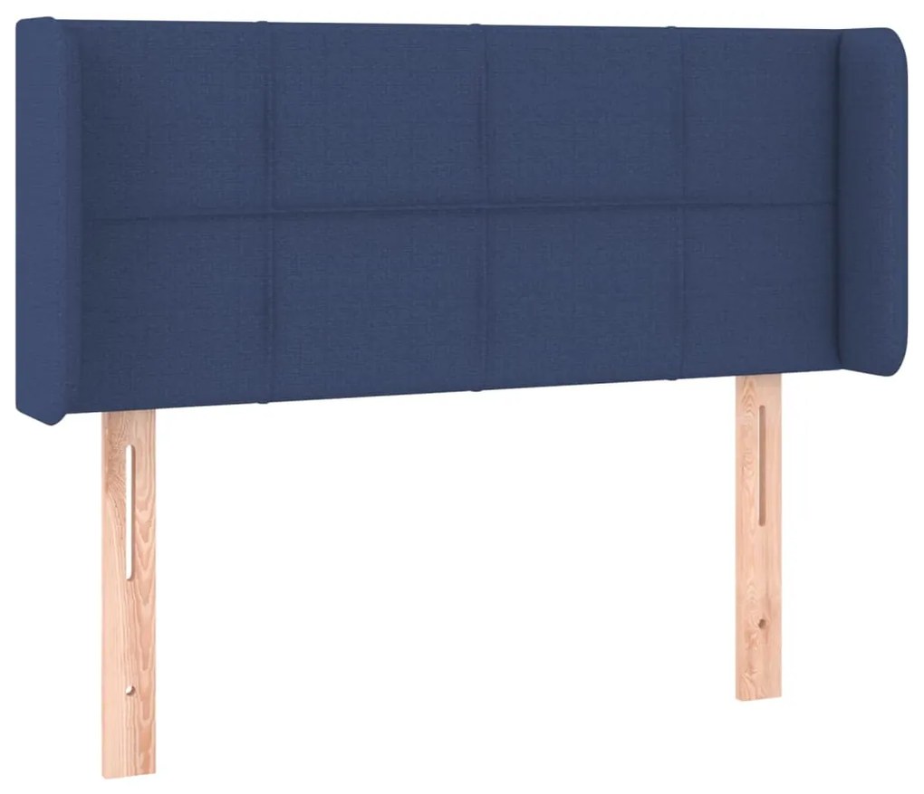 vidaXL Κεφαλάρι με Πτερύγια Μπλε 83x16x78/88 εκ. Υφασμάτινο