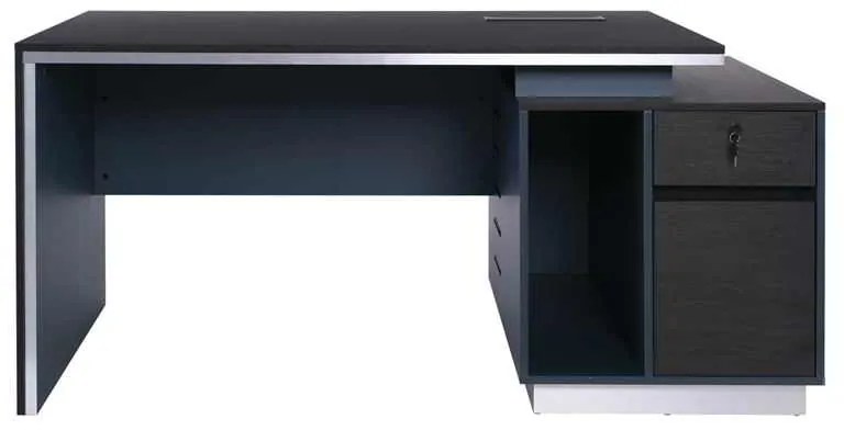 Γραφείο ADVANCE 160x80cm Σκ.Καρυδί/Γκρι