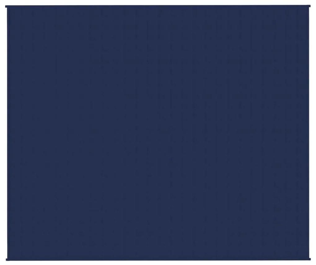 vidaXL Κουβέρτα Βαρύτητας Μπλε 220 x 260 εκ. 15 κ. Υφασμάτινη