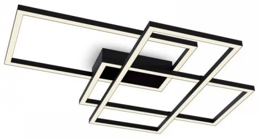 Πλαφονιέρα Φωτιστικό Οροφής LED 78W Μαύρο 3000Κ-4000Κ Line MOD016CL-L80BK Maytoni-MOD016CL-L80BK-Μαύρο MOD016CL-L80BK