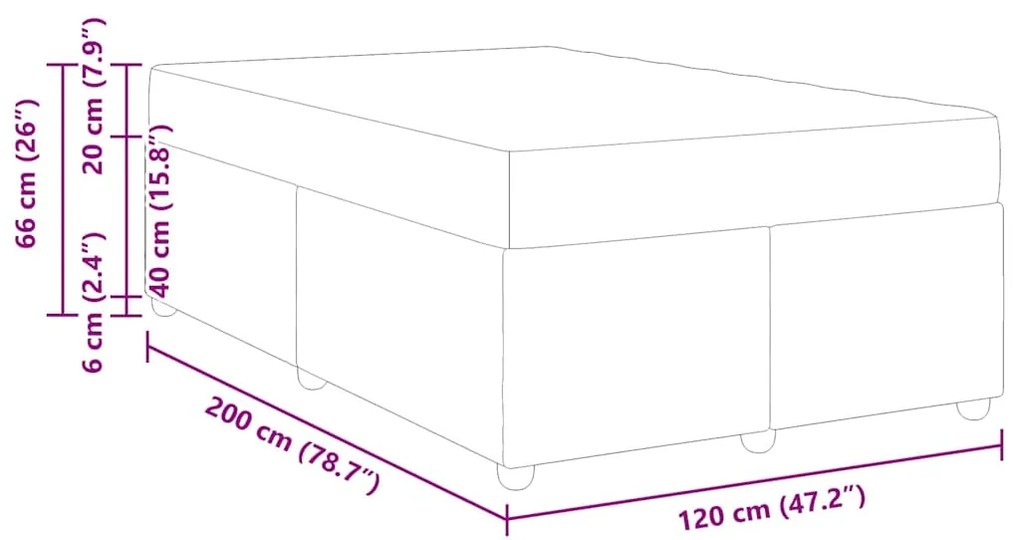 vidaXL Σκελετός κρεβατιού με στρώμα με στρώμα 2 pcs Μαύρο Βελούδο