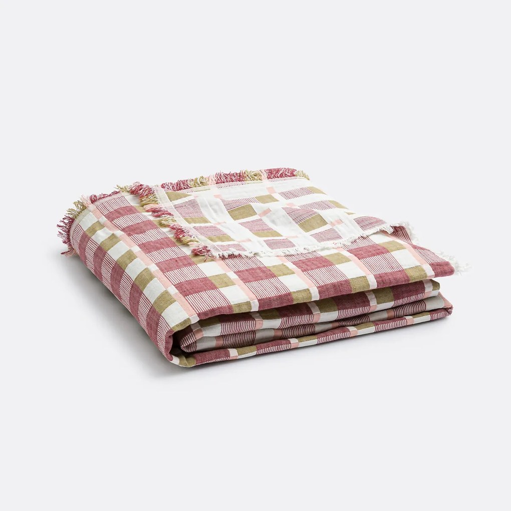 Ριχτάρι jacquard με γεωμετρικά μοτίβα, Virna