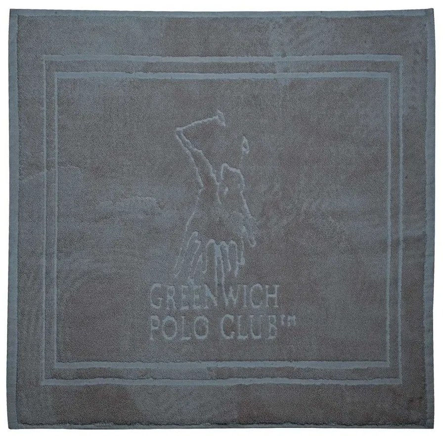 Ταπέτο Μπάνιου 3041 Grey Greenwich Polo Club 50X70 50x70cm 100% Βαμβάκι