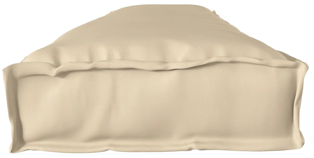 vidaXL Μαξιλάρι παλέτας για παγκάκι Μπεζ 200x40x8 cm Ύφασμα Oxford