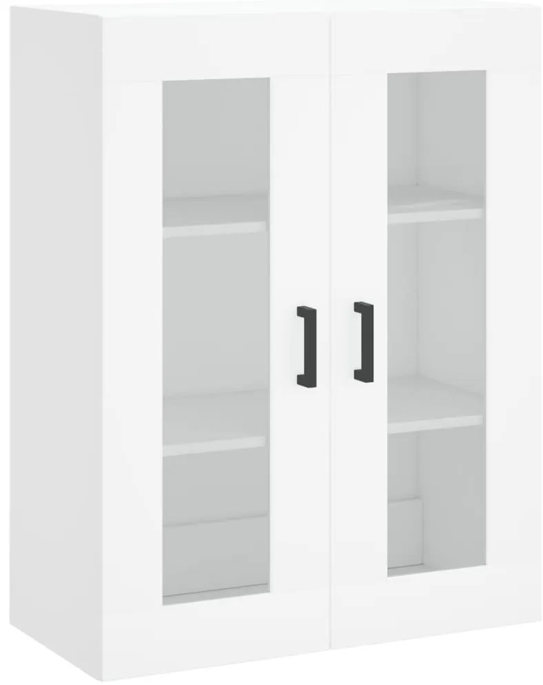 vidaXL Ντουλάπι Λευκό 69,5x34x180 εκ. από Επεξεργασμένο Ξύλο