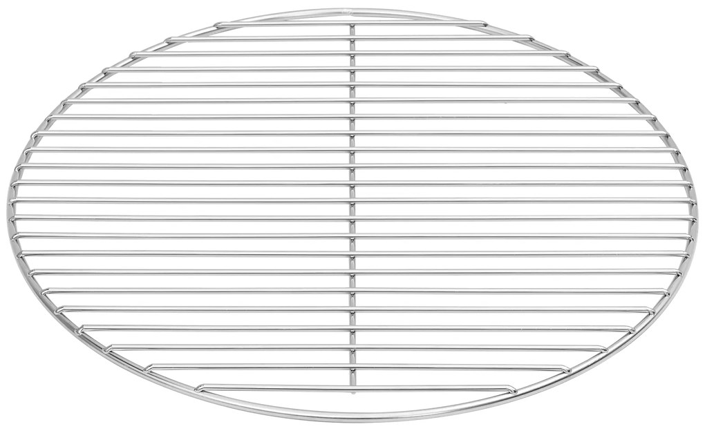 vidaXL BBQ Grill Grate Silver Ø43 εκ Ανοξείδωτο Χάλυβα