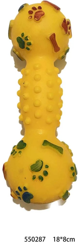 Παιχνίδι σκύλου Latex βαράκι μασητικό - 18x8cm - 12pcs - 550287