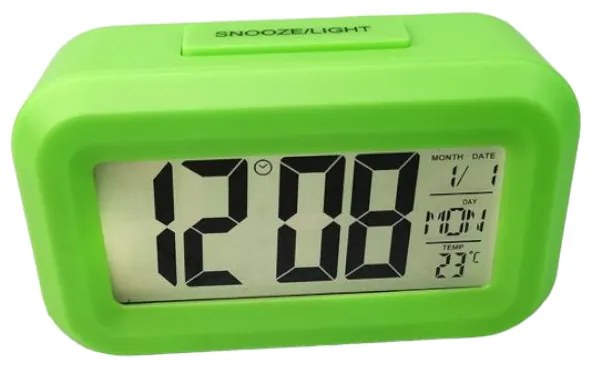 Ψηφιακό ρολόι – Ξυπνητήρι - 2108 - 021080 - Green-021080_g