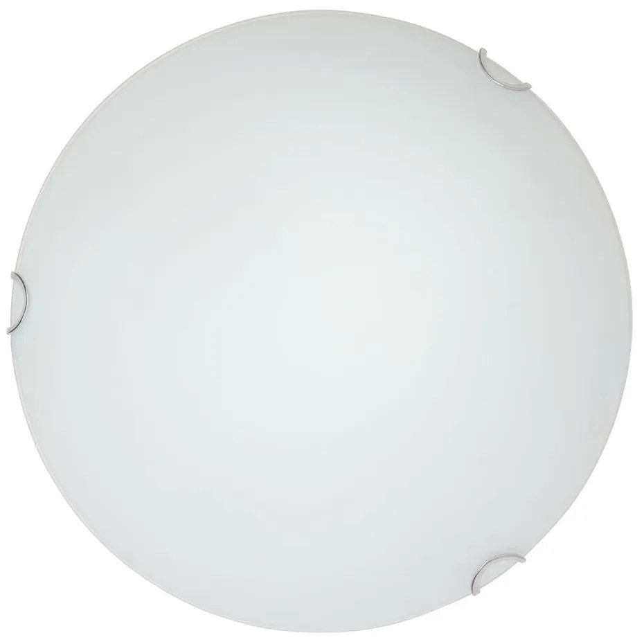 Φωτιστικό Οροφής - Πλαφονιέρα David 4105800 D400 White Viokef Glass