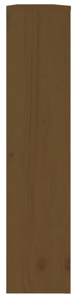 vidaXL Κάλυμμα Καλοριφέρ Καφέ μελί 169x19x84 εκ. από Μασίφ Ξύλο Πεύκου