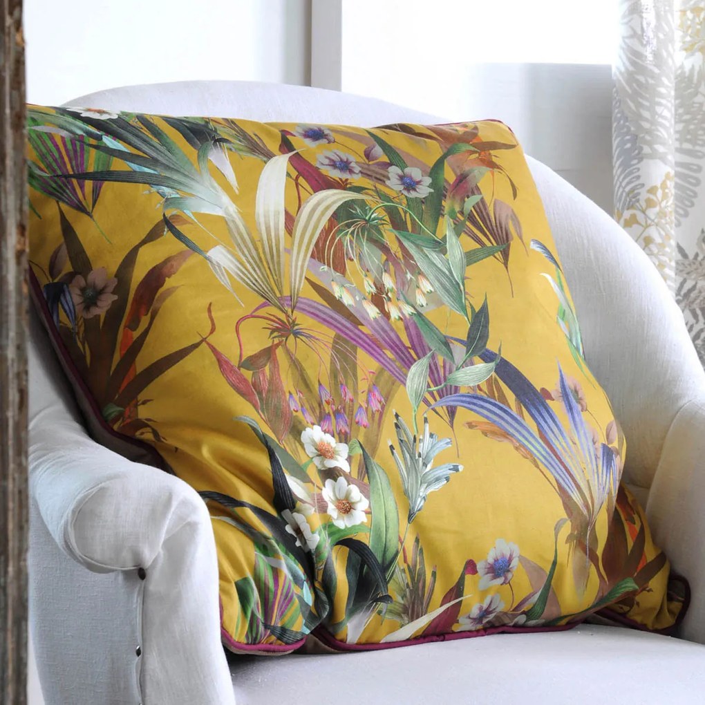 Διακοσμητικό Μαξιλάρι 2 Όψεων (60x60) S-F Josie Mustard C6A600001