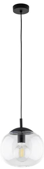 Κρεμαστό Φωτιστικό Οροφής 25cm E27 15W IP20 Vibe TK Lighting-4816-Διάφανο 4816