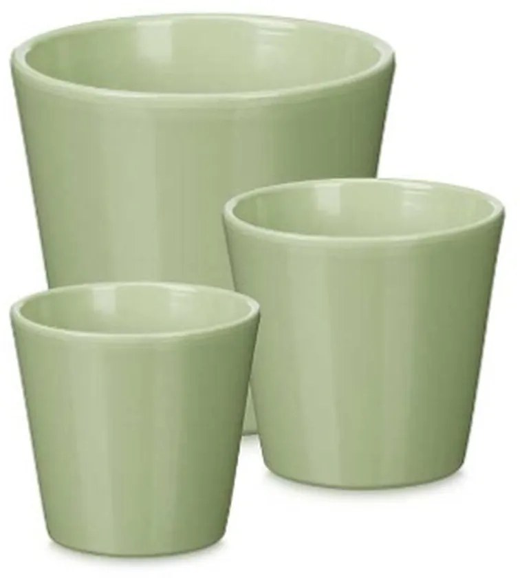 Σετ από Γλάστρες Ibergarden Μέντα Άργιλος Ø 14 cm Ø 22 cm Ø 17 cm 3 Τεμάχια