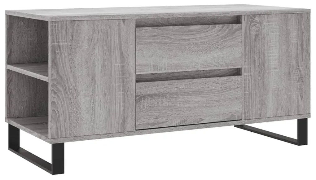 vidaXL Τραπεζάκι Σαλονιού Γκρι Sonoma 102x44,5x50 εκ.
