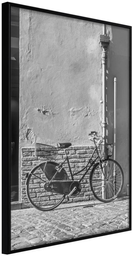 Αφίσα - Bicycle with Black Tires - 30x45 - Μαύρο - Χωρίς πασπαρτού