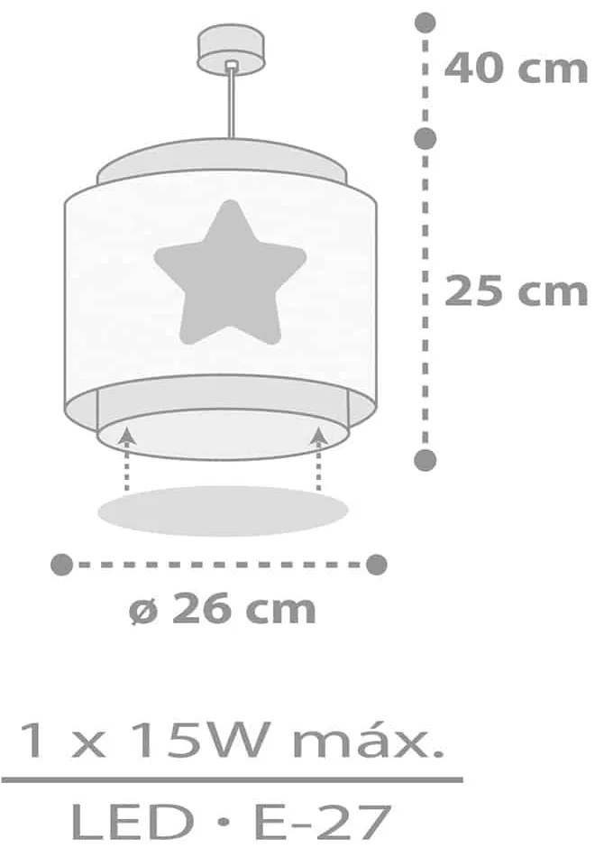 Baby Dreams Blue παιδικό φωτιστικό οροφής (76012[T]) - 76012T - 76012T