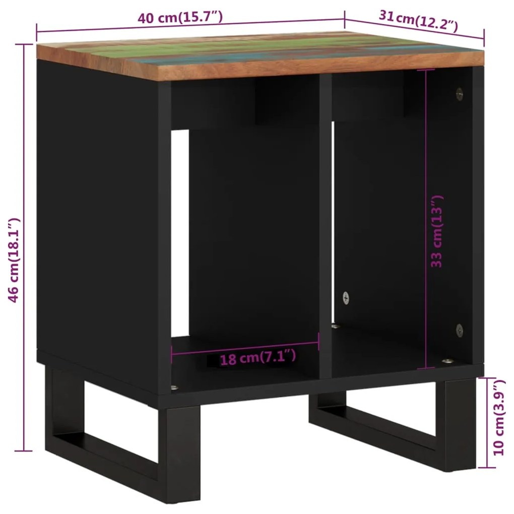 ΒΟΗΘΗΤΙΚΟ ΤΡΑΠΕΖΙ 40X31X46 ΕΚ. ΜΑΣΙΦ ΑΝΑΚΥΚΛ. &amp; ΕΠΕΞ. ΞΥΛΟ 350646