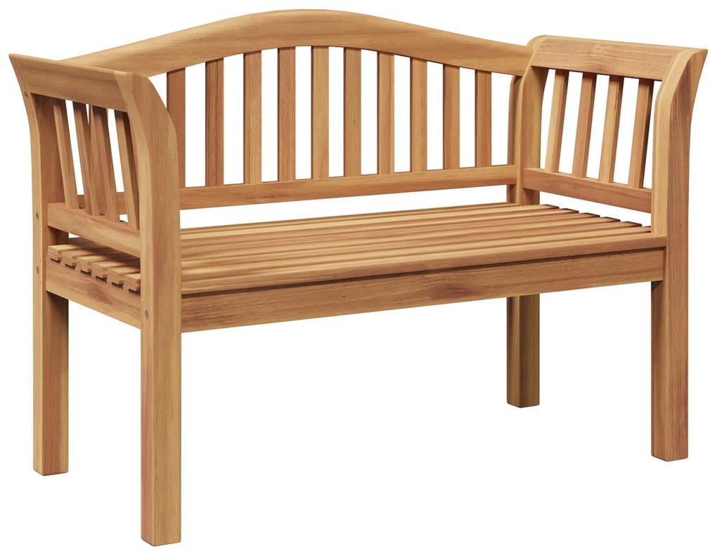 vidaXL Πάγκος Κήπου  120x53.5x85 εκ. από Μασίφ Ξύλο Teak
