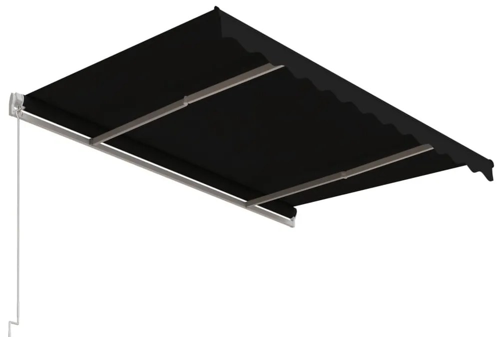 vidaXL Tέντα Συρόμενη Αυτόματη Ανθρακί 300 x 250 εκ.