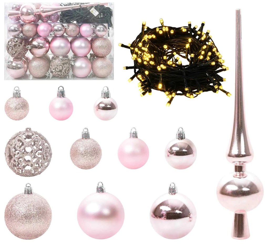 vidaXL Τεχνητό Χριστουγεννιάτικο Δέντρο με Άξονα με βάση Λευκό 120 cm