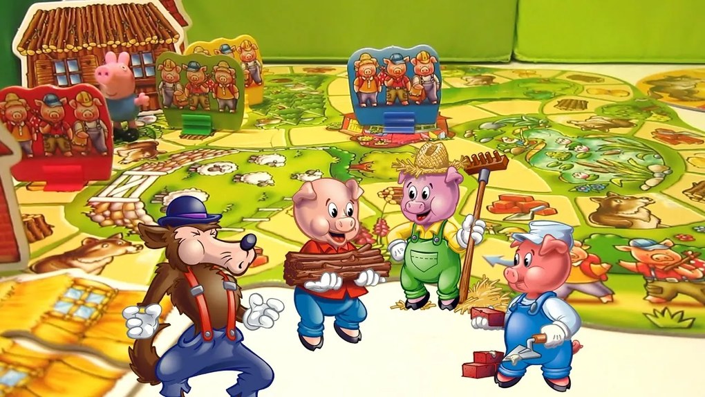 Three Little Pigs Board Game Orchard Toys