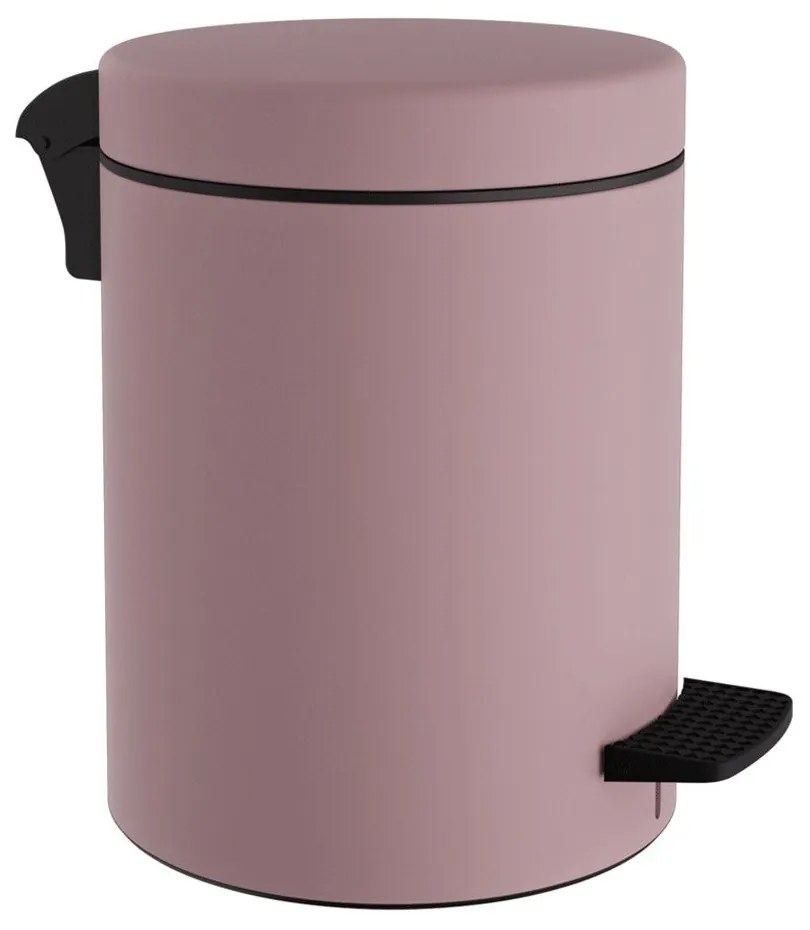 Κάδος Απορριμμάτων 5lt 05-096-303 Pink Pam&amp;Co Stainless Steel
