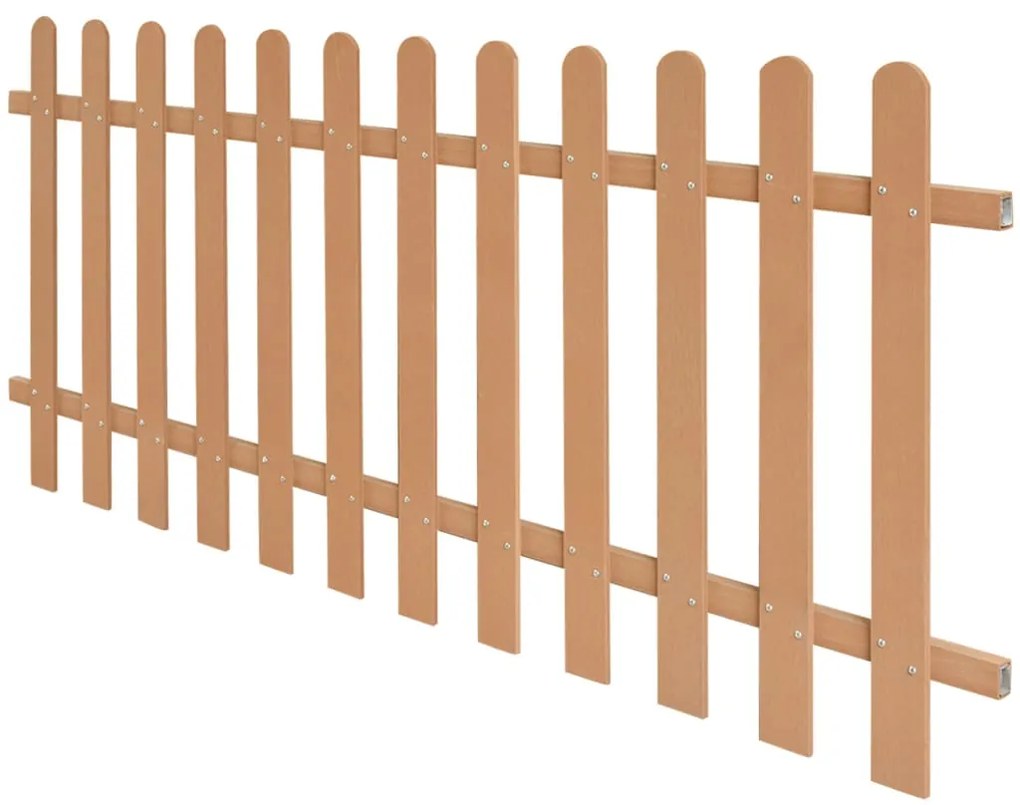 vidaXL Φράχτης Κήπου 200 x 80 εκ. από WPC