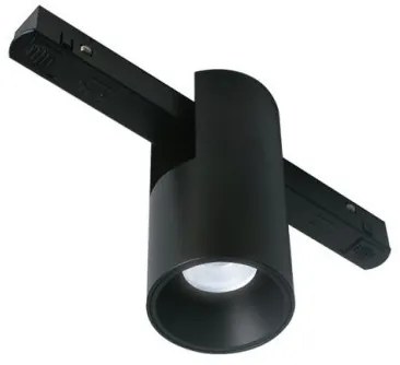 Σποτ Μαγνητικής Ράγας LED 7W Μαύρο Dimmable Magnetic 4314300 Viokef 4314300 Μαύρο