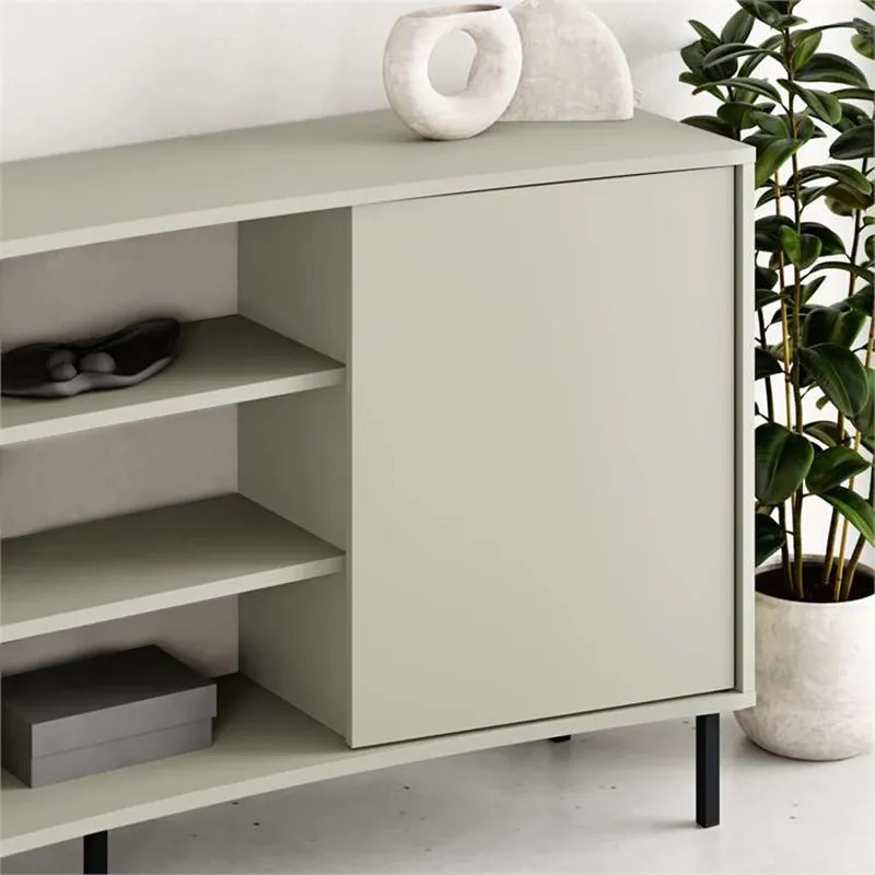 Μπουφές Frem Megapap χρώμα ash green 150x40x81εκ. - GP037-0257,1