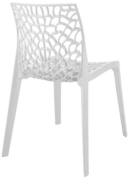 Καρέκλα Hush στοιβαζόμενη pp λευκό 50x57x81 εκ. 50x57x80 εκ.