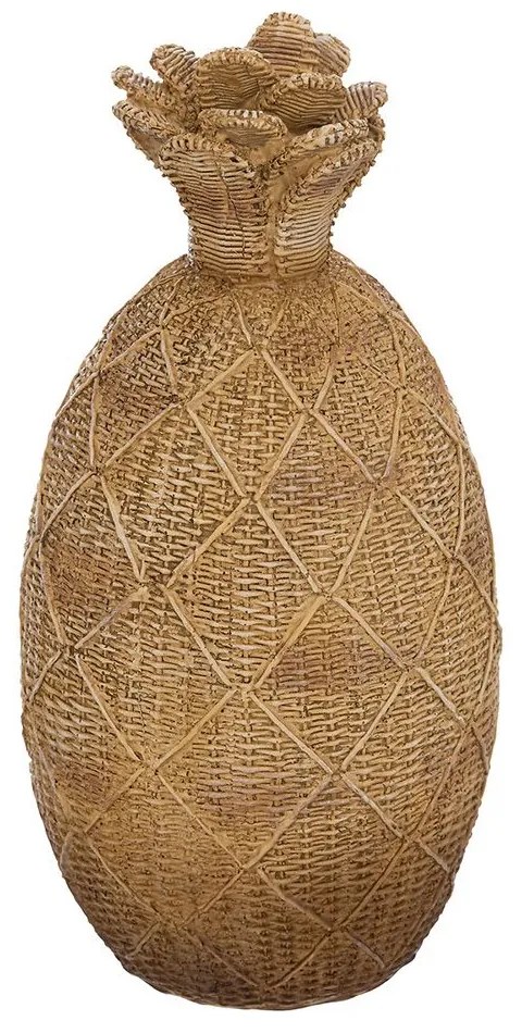 Διακοσμητικός Ανανάς 07.195122 Φ14,5x28cm Natural Πολυρεσίνη