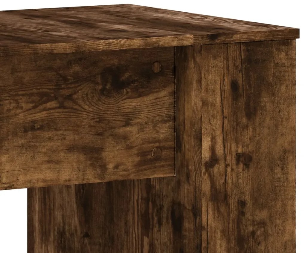 vidaXL Γραφείο Καπνιστή Δρυς 140 x 50 x 75 εκ. από Επεξεργασμένο Ξύλο