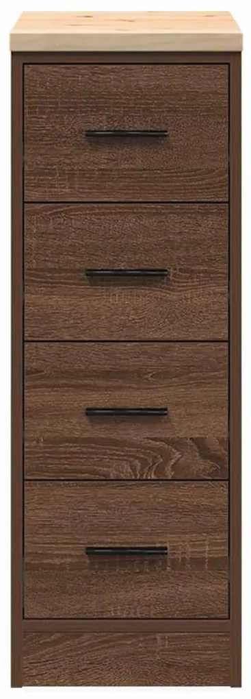 vidaXL ντουλάπι αποθήκευσης γκαράζ 30x51x85 εκ μασίφ ξύλο πεύκο