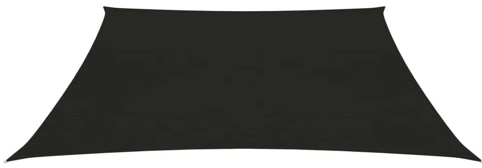 Πανί Σκίασης Μαύρο 5 x 5 μ. από HDPE 160 γρ./μ² - Μαύρο