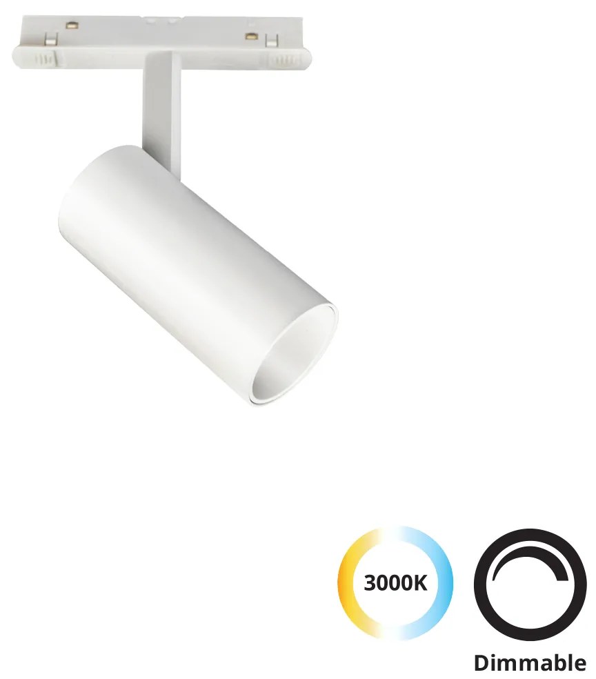 Σποτ Track Λευκό 10W Magnetic (dimmable) Viokef 4244001