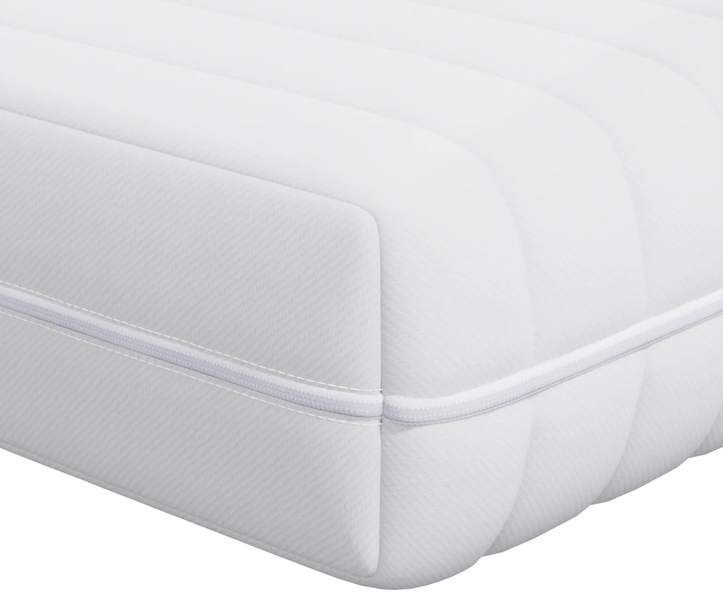 vidaXL Στρώματα Λευκό 140 x 200 cm 100% ύφασμα πολυεστέρα