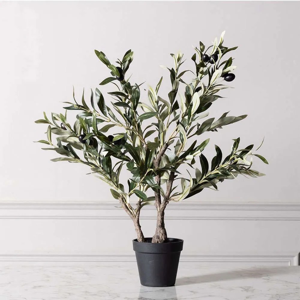 Τεχνητό Δέντρο Ελιά 7580-6 40x40x70cm Green Supergreens Polyethylene