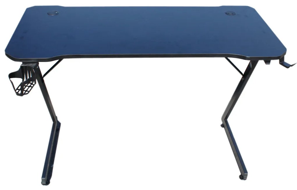 Γραφείο "GAMING" από mdf σε χρώμα μαύρο 120x60x74