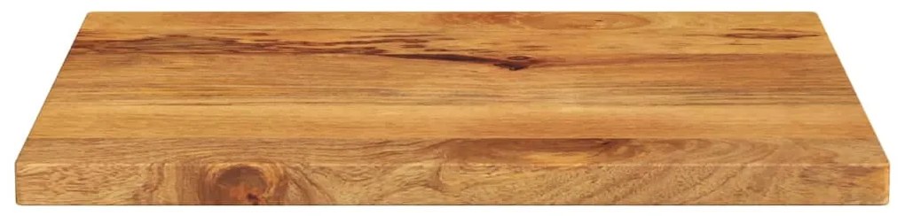 vidaXL Επιφάνεια Τραπεζιού Ορθογώνια 60x50x2,5 εκ. Μασίφ Ξύλο Μάνγκο