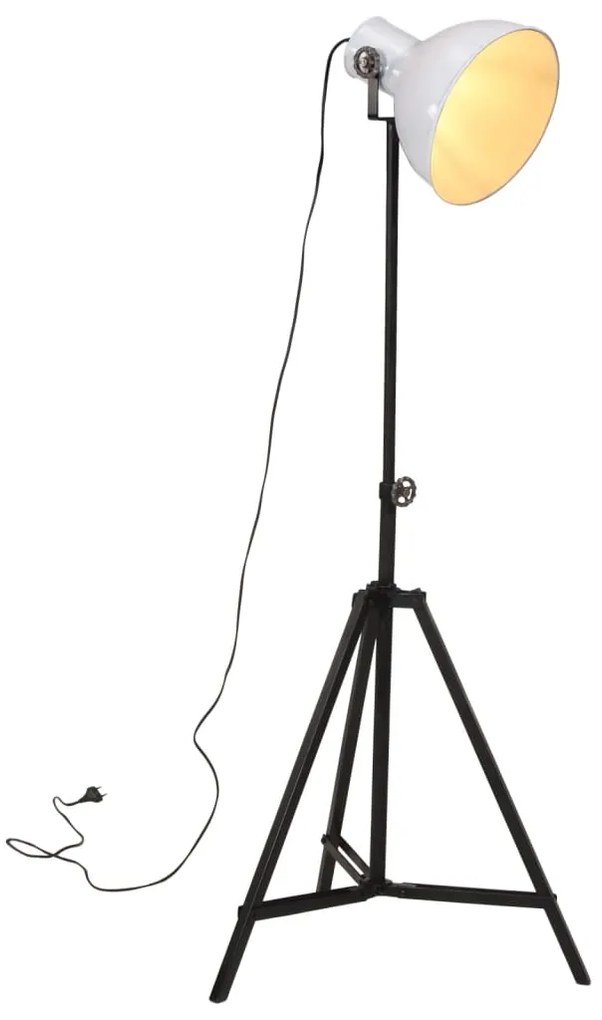 vidaXL Φωτιστικό Δαπέδου 25 W Λευκό 61x61x90/150 εκ. Ε27