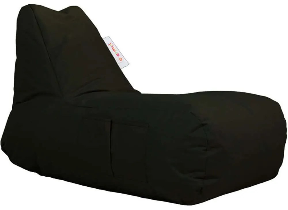 Πουφ Αδιάβροχο Trendy Comfort 248FRN1143 65x105x75cm Black