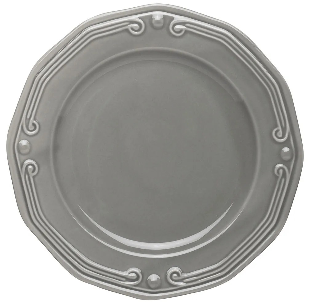 Πιάτο Φαγητού Ρηχό (Φ27) Estia 07-13653 Grey