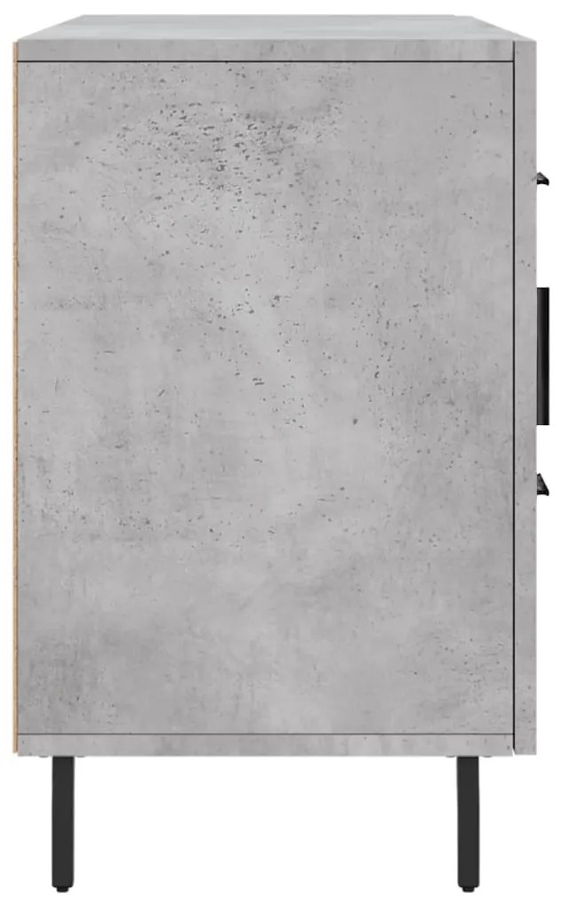 vidaXL Ντουλάπι Γκρι Σκυροδέματος 100 x 36 x 60 εκ. Επεξεργασμένο Ξύλο