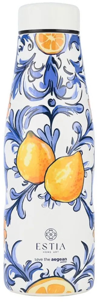 Μπουκάλι Θερμός Amalfi Coast Save The Aegean 01-31602 500ml Multi Estia