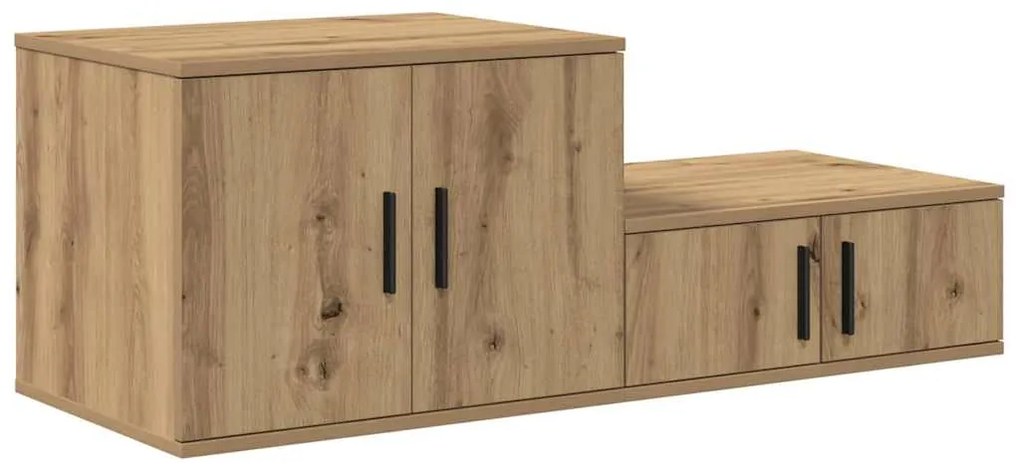 vidaXL Ντουλάπι αποθήκευσης artisan δρυς 103 x 41 x 40 εκ