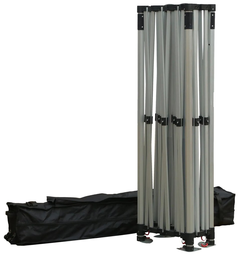 Κιόσκι Gazebo Επαγγελματικό Βαρέως τύπου Cressen C21098.01 Πτυσσόμενο Αλουμινίου 3x4,5x3,4Yμ