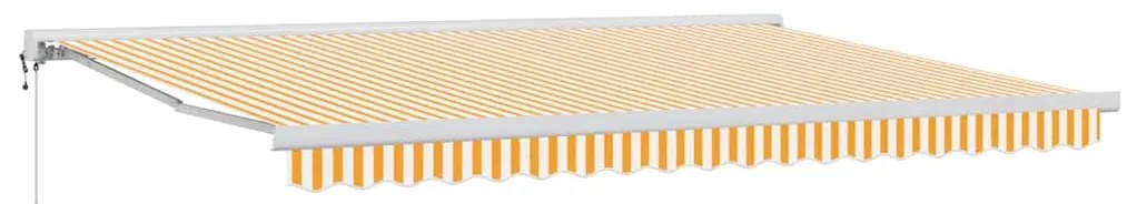 vidaXL Αυτόματη Σκηνή Πορτοκαλί και Λευκή 450 x 300 εκ.
