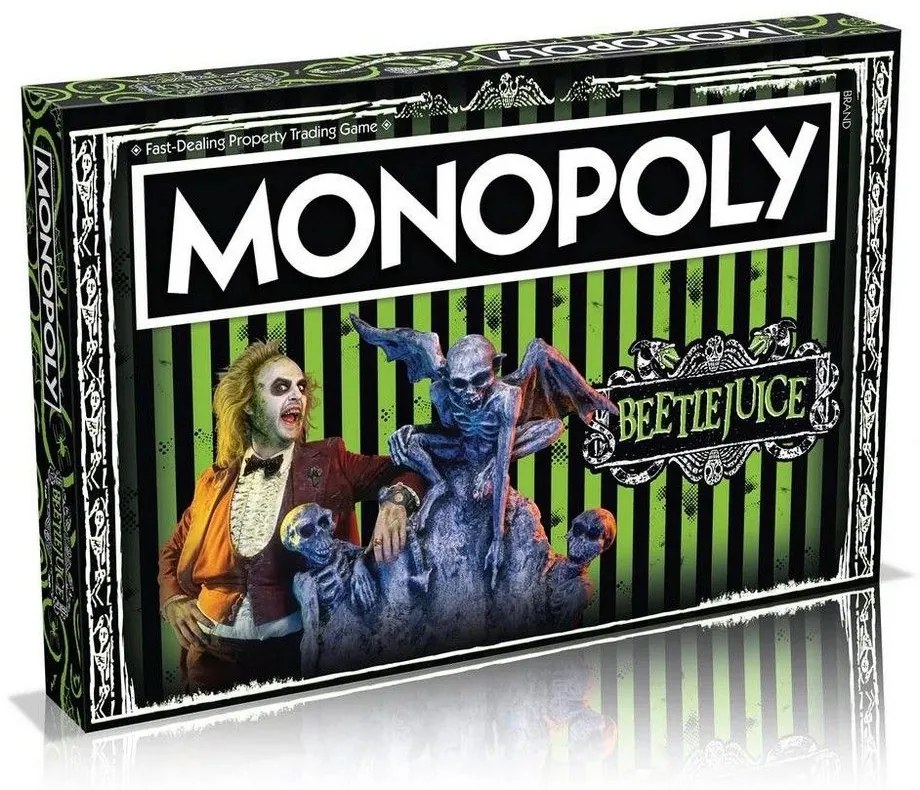 Επιτραπέζιο Παιχνίδι Monopoly - Beetlejuice WM03321-EN1-6 (Αγγλική Γλώσσα) 12+ Ετών 2-6 Παίκτες Multi Winning Moves
