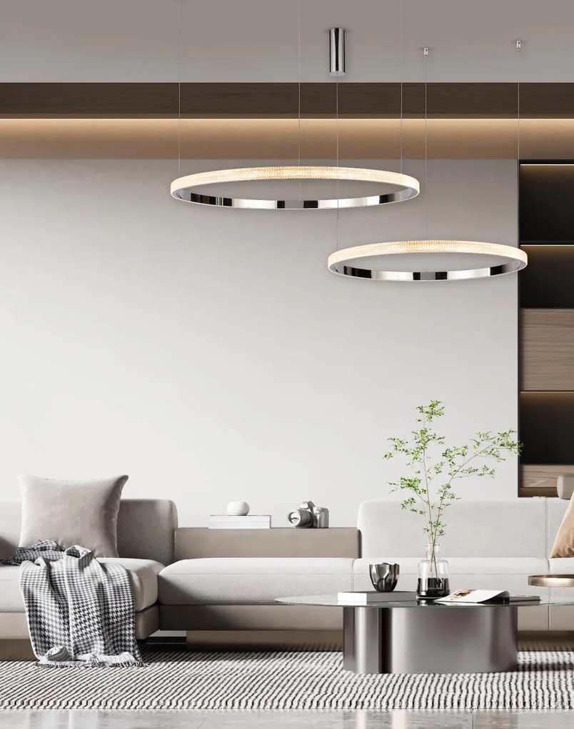 SE LED 100 AMARYLIS PENDANT CHROME Γ5