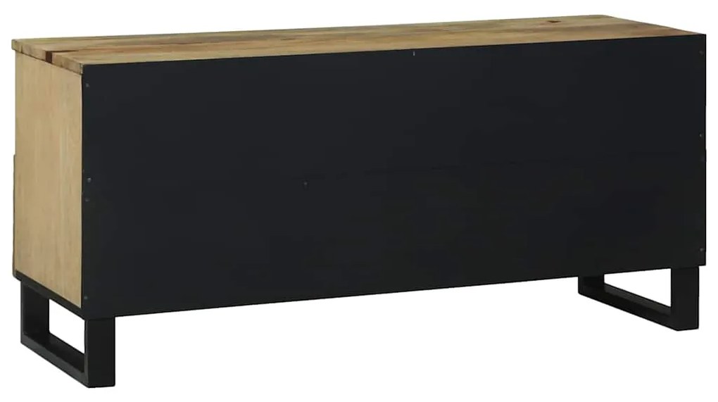 vidaXL Κάβα Τηλεόρασης Καφέ 100 x 33 x 46 εκ Μασίφ ξύλο μάνγκο